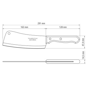 Нож секач TRAMONTINA DYNAMIC, 152мм - фото №3