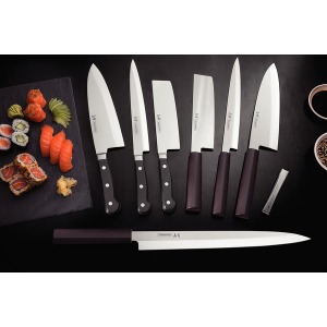 Нож для суши Tramontina Sushi Gold Nakiri, 178 мм - фото №7
