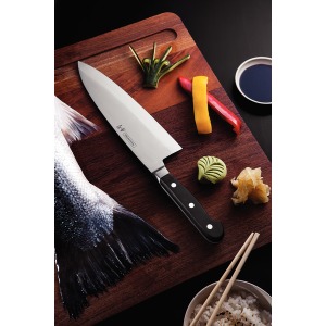 Нож для суши Tramontina Sushi Gold Deba, 203 мм - фото №6