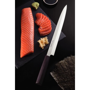 Нож для суши Tramontina Sushi Silver Yanagiba, 330 мм - фото №6