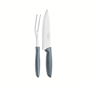 Набор ножей Tramontina Plenus grey, 2 предмета - фото №2