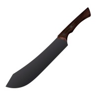 Нож для мяса Tramontina Churrasco Black, 253 мм