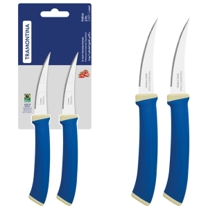 Набір ножів TRAMONTINA FELICE blue, 2 предмети - фото №3