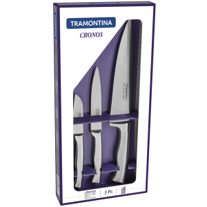 Набор ножей Tramontina Cronos, 3 предмета - фото №2
