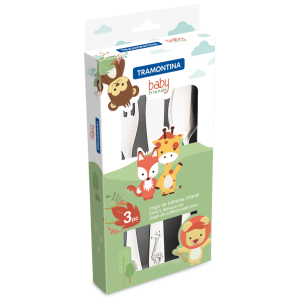 Дитячий набір столових приборів Tramontina Baby, 3 предмети - фото №9