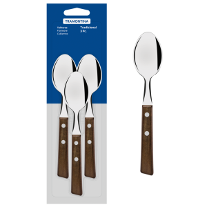 Набір чайних ложок Tramontina Tradicional, 3 предмети - фото №2