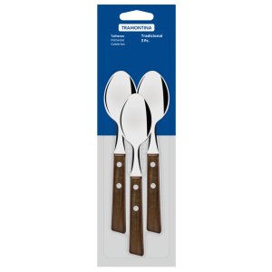 Набір чайних ложок Tramontina Tradicional, 3 предмети - фото №3
