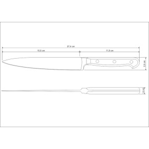 Нож поварской TRAMONTINA CENTURY, 152 мм - фото №3