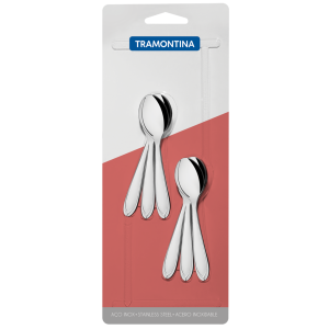 Набір кавових ложок Tramontina Laguna, 6 предметів - фото №2