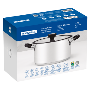 Каструля Tramontina Solar silicone (1.8 л) 16 см - фото №2