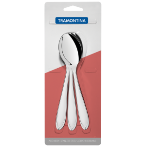 Набір десертних ложок Tramontina Laguna, 3 предмета - фото №2