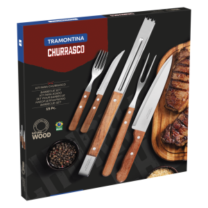 Набір приладів для гриля Tramontina Barbecue, 15 предметів - фото №2