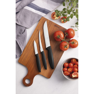 Набір ножів Tramontina Plenus black, 3 предмети - фото №4