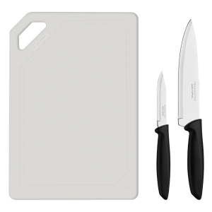 Набір ножів Tramontina Plenus black, 3 предмети