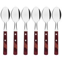 Набір столових ложок Tramontina Polywood, 6 предметів