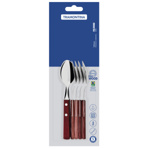 Набір столових ложок Tramontina Polywood, 6 предметів - фото №3