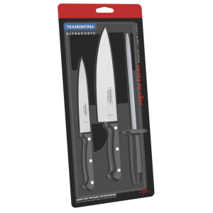 Набір ножів Tramontina Ultracorte, 3 предмети - фото №2
