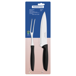 Набір ножів Tramontina Plenus black, 2 предмети - фото №2