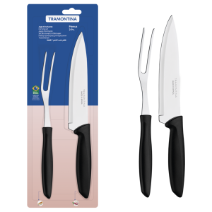 Набір ножів Tramontina Plenus black, 2 предмети - фото №3