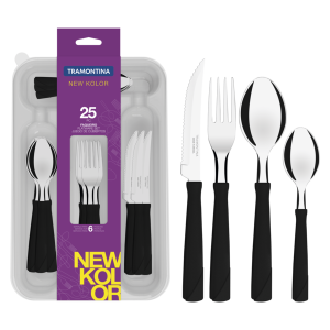 Набір столових приборів Tramontina New Kolor, 25 предметів - фото №3