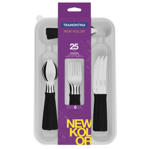 Набір столових приборів Tramontina New Kolor, 25 предметів - фото №4