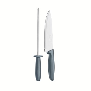 Набор ножей Tramontina Plenus grey, 2 предмета - фото №3
