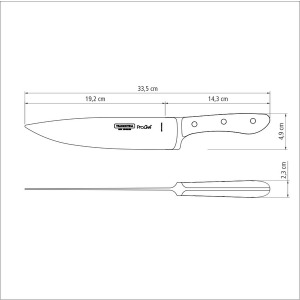 Нож универсальный Tramontina ProChef, 203 мм - фото №3
