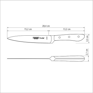 Нож универсальный Tramontina ProChef, 152 мм - фото №3