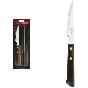 Набір ножів для стейка Tramontina Barbecue Polywood, 101.6 мм