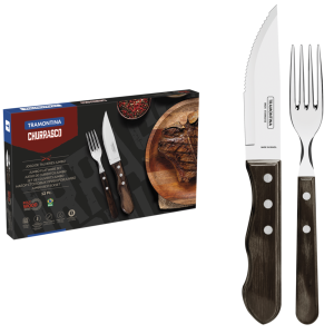 Набір приборів для гриля Tramontina Barbecue Polywood, 12 предметів