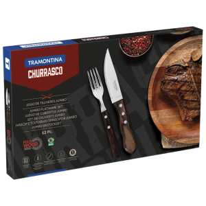 Набір приборів для гриля Tramontina Barbecue Polywood, 12 предметів - фото №2