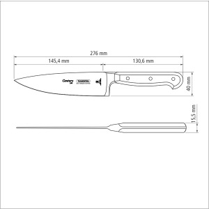 Нож универсальный Tramontina Century, 152 мм - фото №3