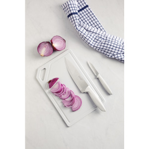 Набір ножів Tramontina Plenus light grey, 3 предмети - фото №4