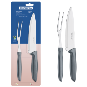 Набір ножів Tramontina Plenus grey, 2 предмети - фото №3