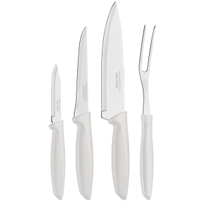 Набір ножів Tramontina Plenus light grey, 4 предмети