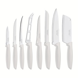 Набор ножей Tramontina Plenus light grey, 8 предметов
