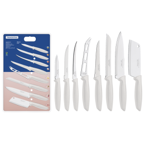 Набір ножів Tramontina Plenus light grey, 8 предметів - фото №3