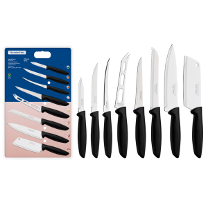 Набір ножів Tramontina Plenus black, 8 предметів - фото №3