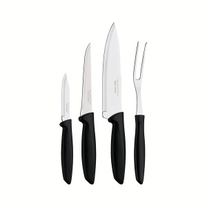 Набор ножей Tramontina Plenus black, 4 предмета - фото №2