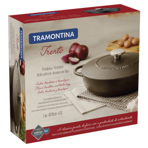 Каструля Tramontina Trento (4,1 л) 28 см - фото №7