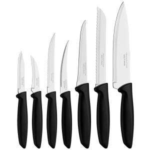 Набір ножів Tramontina Plenus black, 7 предметів