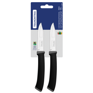 Набір ножів Tramontina Felice black, 2 предмети - фото №2