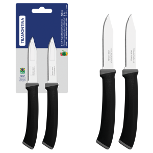 Набір ножів Tramontina Felice black, 2 предмети - фото №4