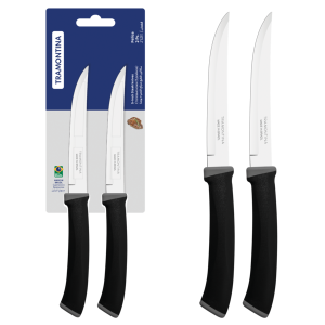 Набір ножів Tramontina Felice black, 2 предмети - фото №4