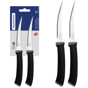 Набір ножів Tramontina Felice black, 2 предмети - фото №3