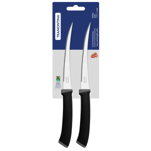 Набір ножів Tramontina Felice black, 2 предмети - фото №3